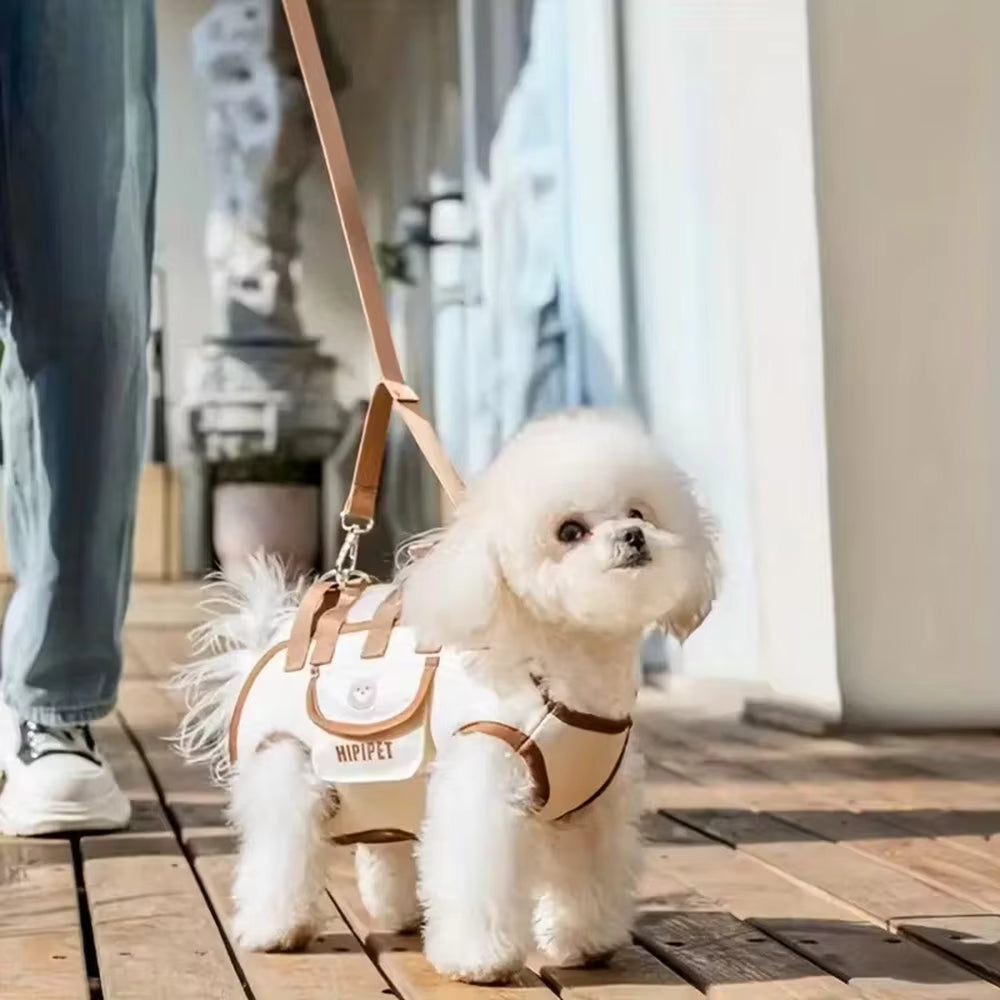 犬用リュック型キャリーバッグ – 2-in-1 斜めがけ＆バックパック ペットキャリーバッグ